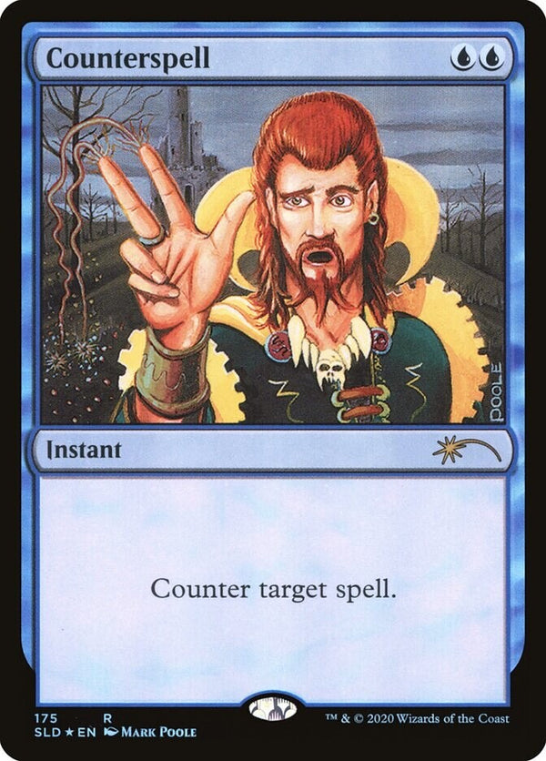 Counterspell - Secret Lair Mark Poole - SLD 175 - Near Mint EN - MTG Magic