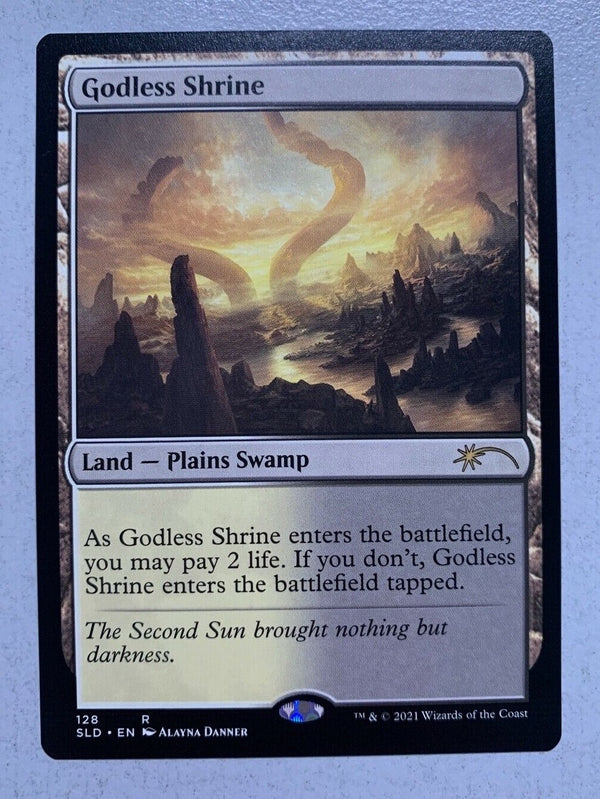 Godless Shrine Shockland - Secret Lair - Near Mint EN - SLD 128 - MTG Magic