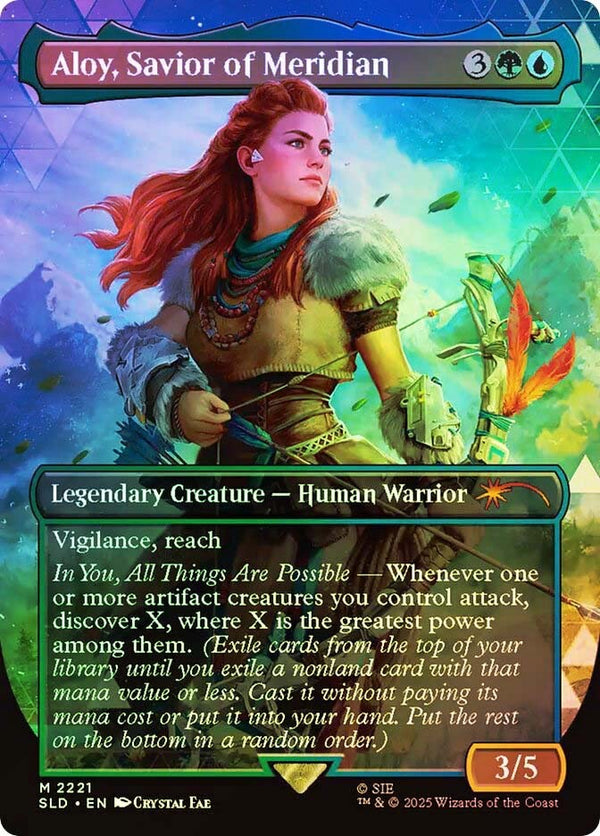 Aloy, Savior of Meridian FOIL - Secret Lair x Sony Playstation SLD 2221 - EN NM