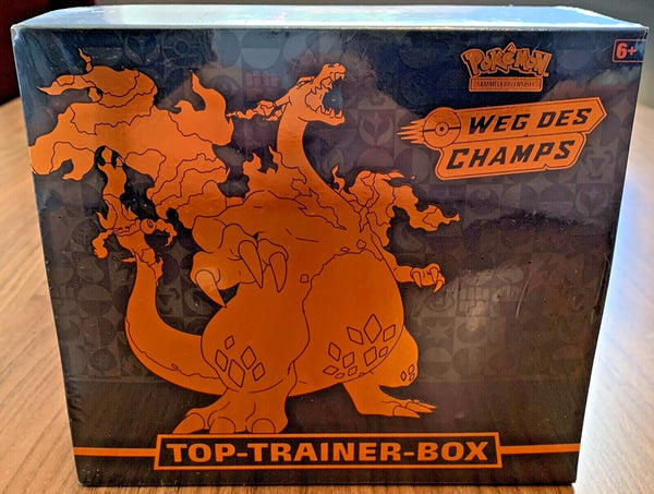 Pokémon - Weg des Champs Top Trainer Box Glurak Champions Path DE TTB NEU & OVP