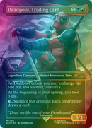 Deadpool, Trading Card FOIL FA - Secret Lair Deadpool SLD 1753 - NM EN - MTG