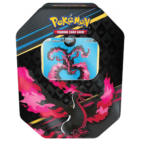 Pokémon Crown Zenith - Galarian Zapdos Moltres Articuno Tin Box EN - NEU OVP