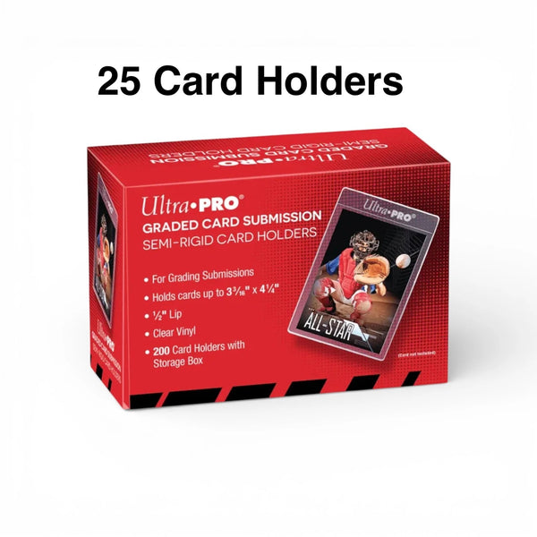 Ultra PRO Graded Card Submission PSA Semi-Rigid Card Holder Karten Toploader