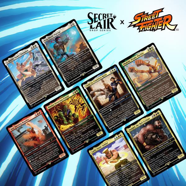 Secret Lair x Street Fighter - EN - NEU & OVP - MTG Magic The Gathering