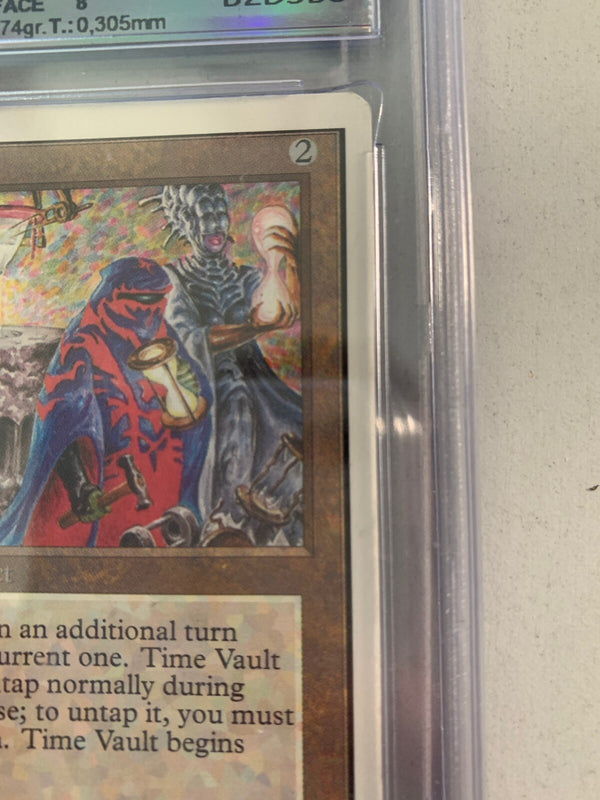 Time Vault Unlimited Graded 8 (8.5/8/7,5/8) Near Mint Magic The Gathering MTG