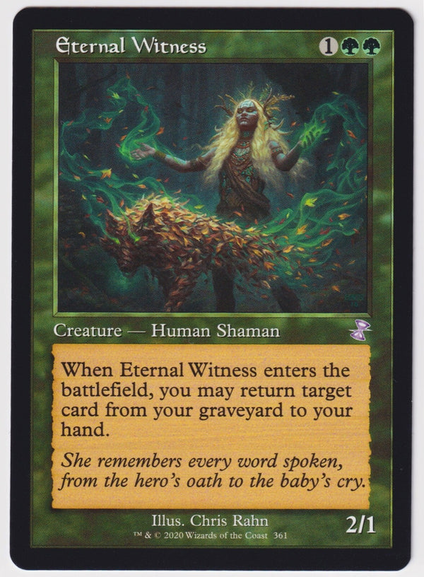 Eternal Witness - Time Shifted Timespiral Remastered - Near Mint EN MTG 361