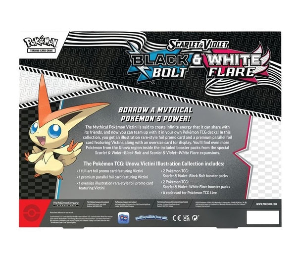 Pokémon - Black Bolt & White Flare Unova Victini Illustration Collection EN NEU