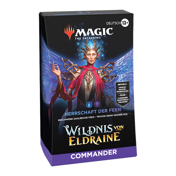 Wildnis von Eldraine Commander Deck - Herrschaft der Feen - DE NEU OVP SEALED