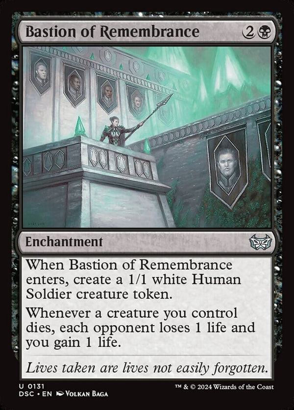 Bastion of Remembrance - Duskmourn - EN NM - DSC 131 - MTG Magic The Gathering