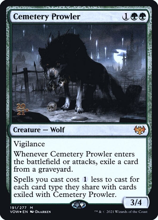 Cemetery Prowler - Innistrad: Crimson Vow 191 - Near Mint EN - MTG