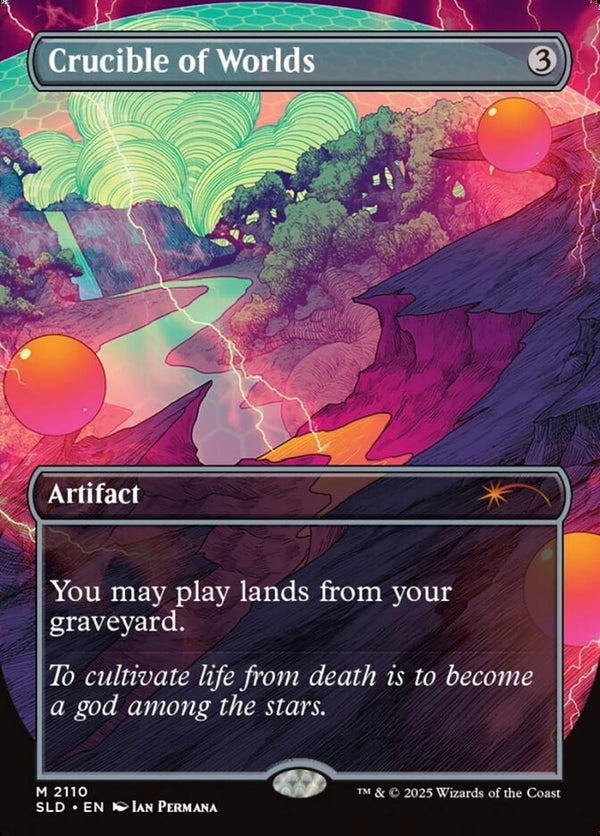 Crucible of Worlds Full Art - Secret Lair SLD 2110 - EN NM MTG Magic