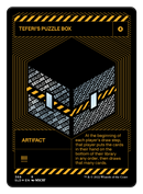 Teferis Puzzle Box Full Art Silver Foil - SLD MSCHF 368 - Near Mint - EN MTG