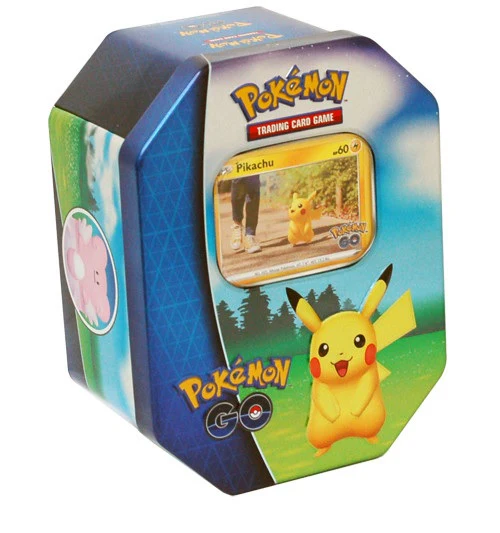 Pokemon GO Pikachu Tin Box Promo Foil - EN - Booster NEU OVP SEALED