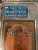 Mox Sapphire Unlimited Signed 8 - 8.5 Graded Near Mint Magic The Gathering MTG