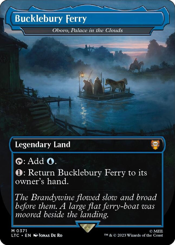 Oboro, Palace in the Clouds Foil FA - Lord of The Rings - LTC 371 - EN NM - MTG