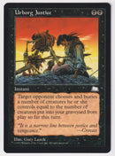 Urborg Justice Weatherlight Reserved List Magic The Gathering MTG Near Mint EN