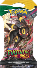 Pokémon - Evolving Skies / SWSH 7 - 1 x Sleeved Booster Pack ENG - NEU & SEALED