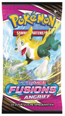 Pokemon - Fusionsangriff Schwert & Schild Booster Pack (1) - DE NEU SEALED