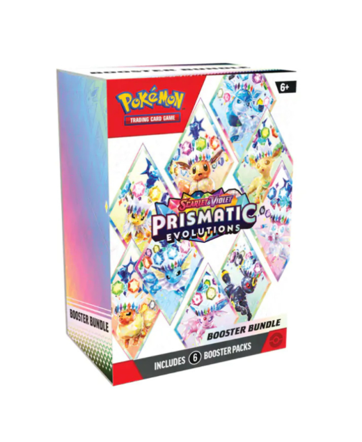 Pokemon - Prismatic Evolutions Booster Bundle (6 x Packs) - EN NEU OVP SEALED