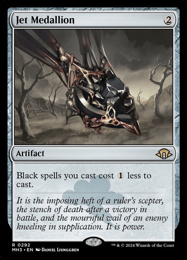 Jet Medallion - MH3 292 Modern Horizons 3 - NM EN - Magic MTG TCG