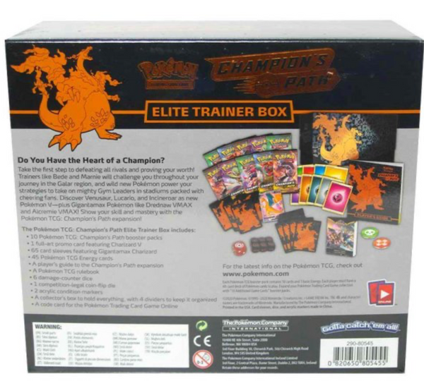 Pokémon - Champions Path Elite Trainer Box Charizard ETB - EN NEU OVP SEALED