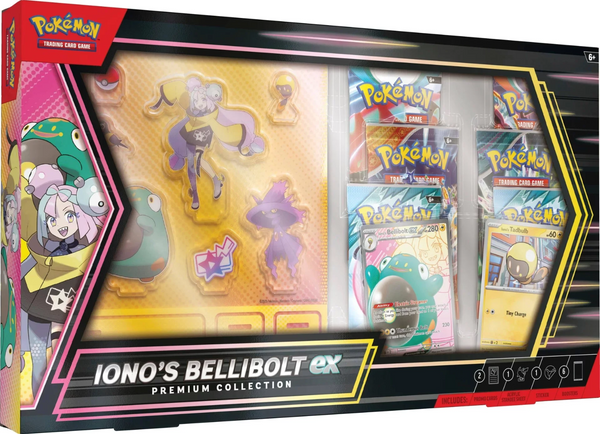 Pokemon - Ionos Bellibolt ex Premium Collection (6 x Booster Packs) - EN NEU