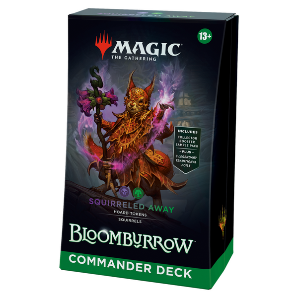 Bloomburrow Commander Deck - Squirreled Away - ENG NEU OVP SEALED