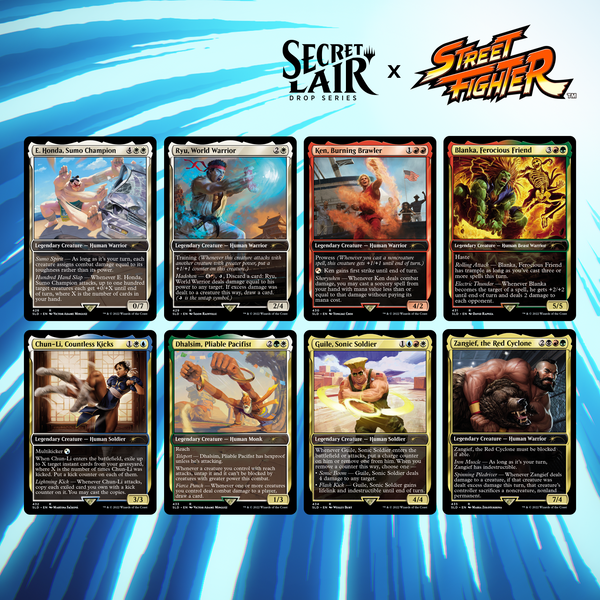 Secret Lair x Street Fighter - EN - NEU & OVP - MTG Magic The Gathering