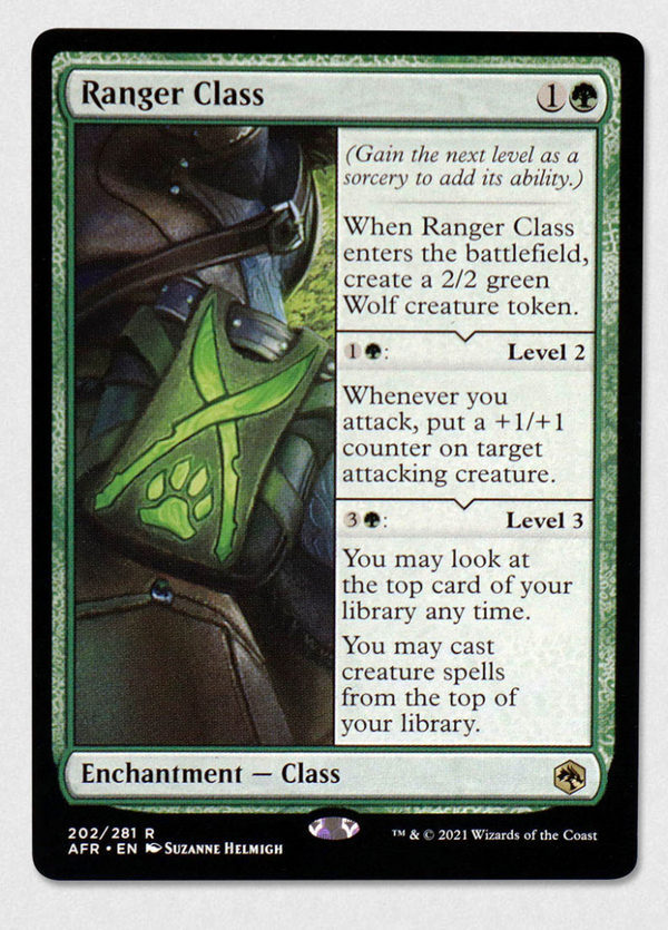 Ranger Class AFR 202 - Near Mint NM EN - MTG Magic The Gathering Sammelkarte