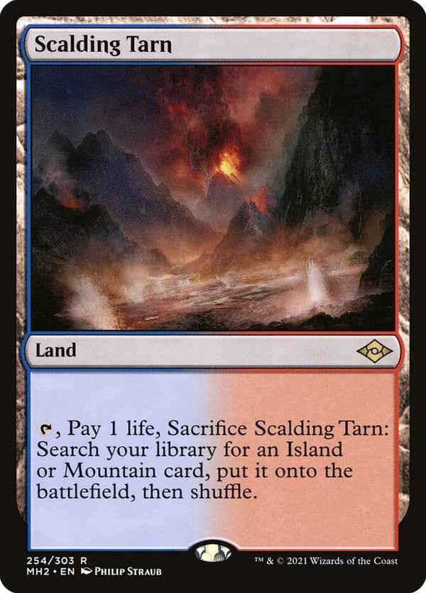Magic The Gathering - Scalding Tarn Modern Horizons 2 - EN NM MH2 254 Fetchland