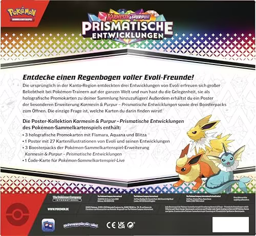 Pokemon - Prismatische Entwicklungen Poster Kollektion DE - NEU OVP SEALED
