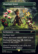 Abundant Growth / Abundant Groot Foil - Secret Lair Marvel SLD 870 - EN NM Magic