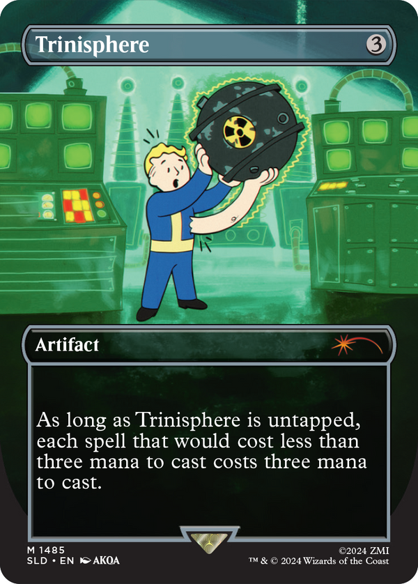 Trinisphere - Secret Lair x Fallout Vault Boy - SLD 1485 - NM EN - Magic