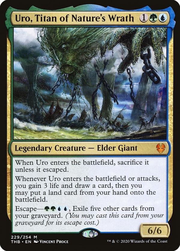 Uro, Titan of Nature's Wrath - Near Mint EN - THB 229 - MTG Magic The Gathering