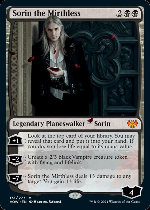 Sorin the Mirthless - NM EN - Innistrad Crimson VOW 131 - Near Mint EN MTG