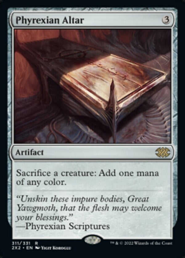 Phyrexian Altar - Double Masters 2022 2X2 311 - Near Mint - EN - MTG Magic