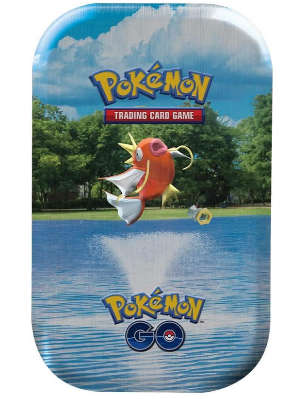 Pokemon GO - 1 x Mini Tin Box (Pikachu, Relaxo, Karpador) - EN - NEU OVP SEALED