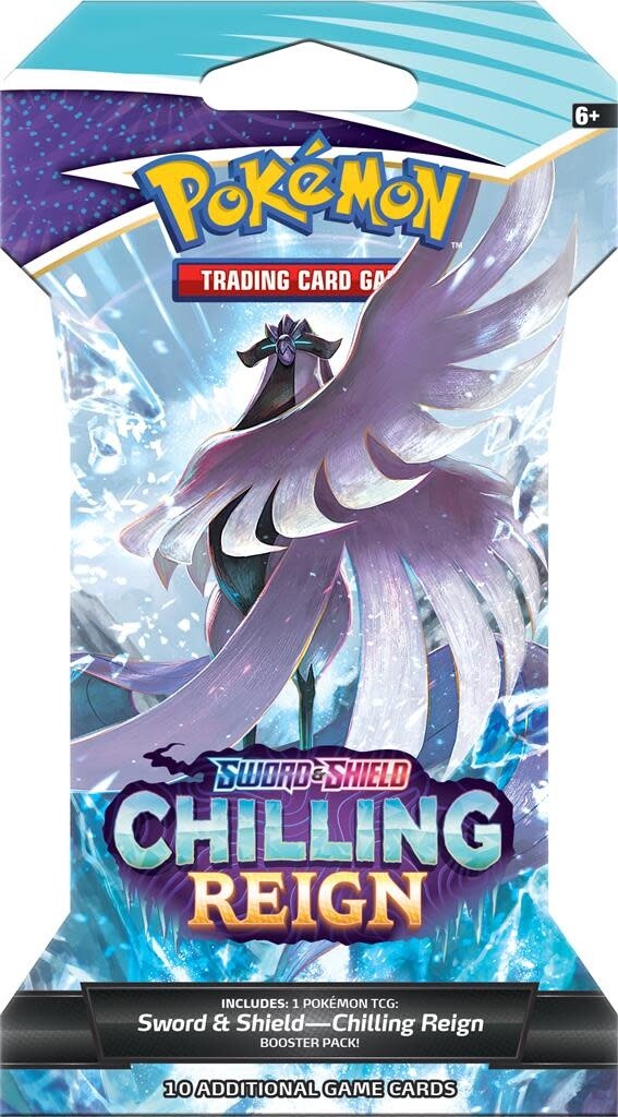 Pokémon - Chilling Reign (SWSH6) - 1 Sleeved Booster PACK - EN NEU OVP Sealed