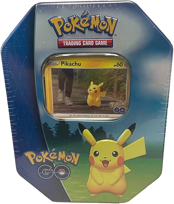 Pokemon GO Pikachu Tin Box Promo Foil - EN - Booster NEU OVP SEALED