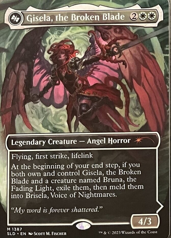 Gisela, the Broken Blade FOIL Full Art - Secret Lair SLD 1387 - NM EN - MTG