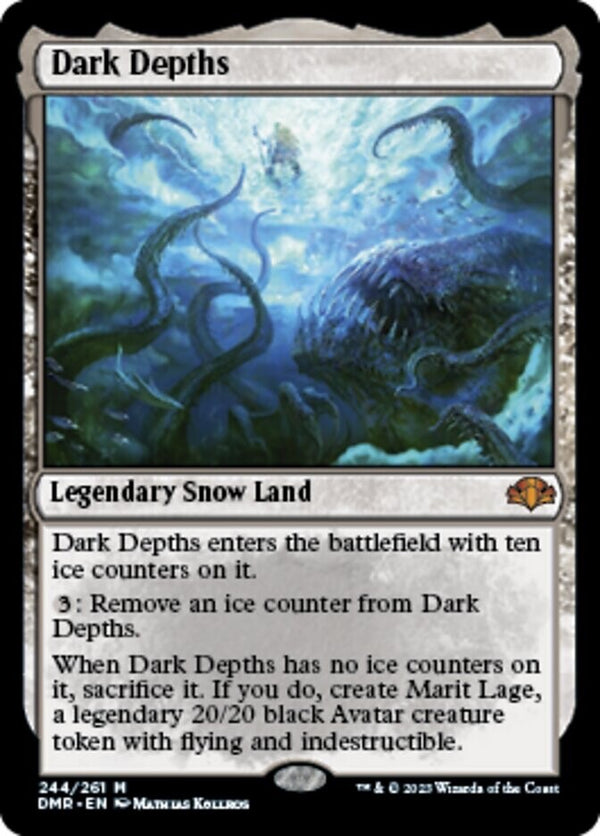 Dark Depths  - Dominaria Remastered DMR 244 - Near Mint EN - MTG Magic