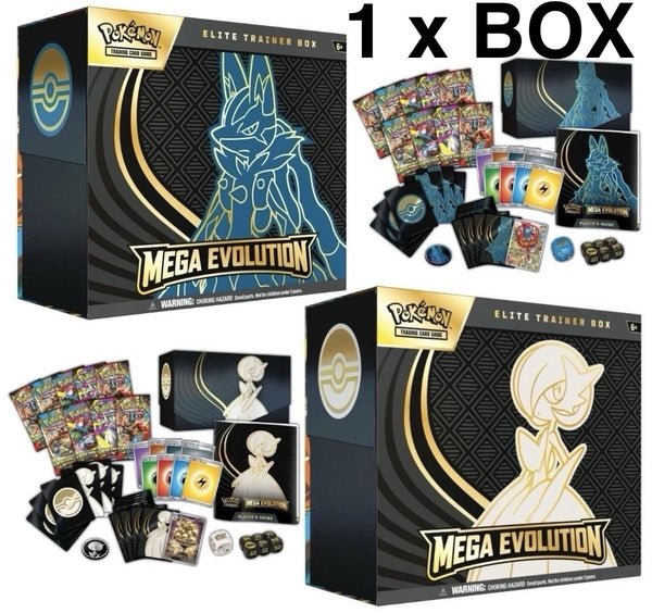 Pokemon - Mega Evolution Elite Trainer Box ETB (1 x BOX) - EN - NEU OVP SEALED