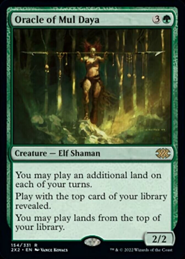 Oracle of Mul Daya - Double Masters 2022 2XM 154 - Near Mint - EN - MTG Magic