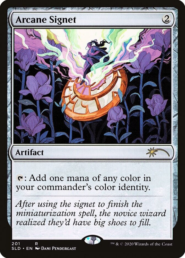 Arcane Signet - Secret Lair Drop - SLD 201 - EN - Magic The Gathering MTG
