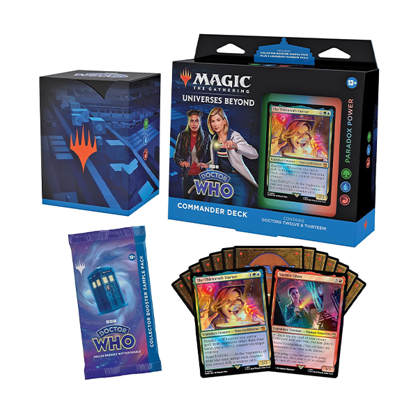 Doctor WHO Commander Deck Paradox Power - EN NEU OVP - Magic The Gathering MTG