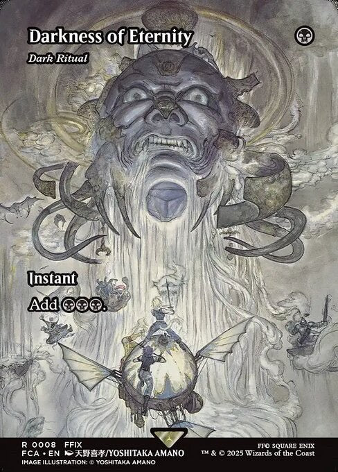 Dark Ritual - Final Fantasy Through the Ages FCA 8 - EN NM MTG Magic