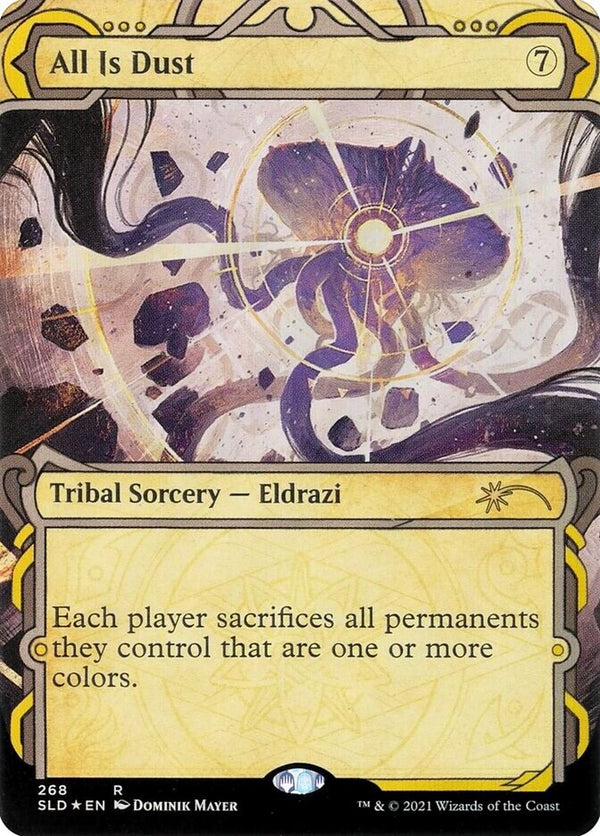 All is Dust Showcase Full Art - Secret Lair SLD 268 Eldrazi - EN NM Magic MTG
