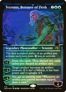 Tezzeret, Betrayer of Flesh Etched Foil  - Kamigawa: Neon Dynasty - EN NEO 419