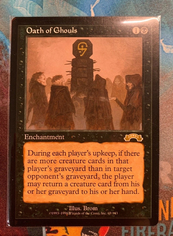 Oath of Ghouls - Reserved List - Exodus - NM EN - Magic The Gathering MTG