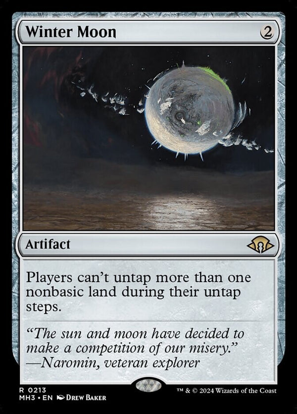 Winter Moon - MH3 213 - NM EN - Magic The Gathering Trading Card